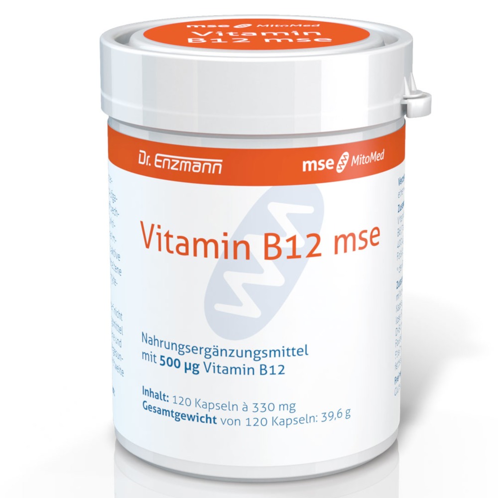 VITAMIN B12 MSE Kapseln 120 St Kapseln