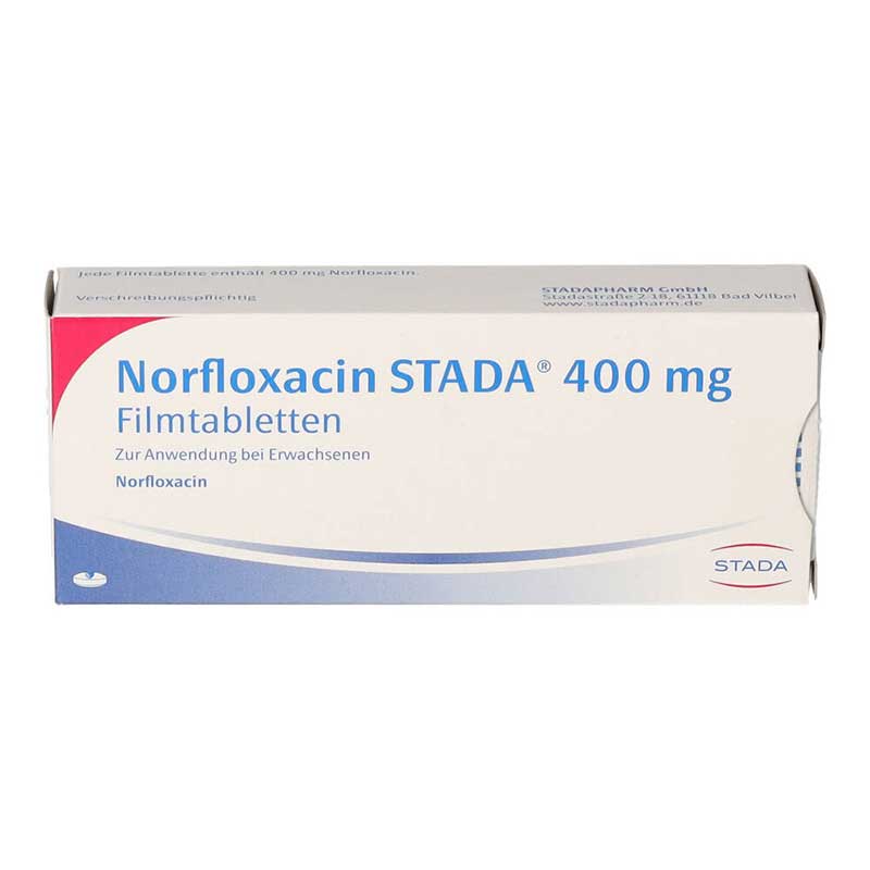 Norfloxacin STADA 400mg 50 St Filmtabletten