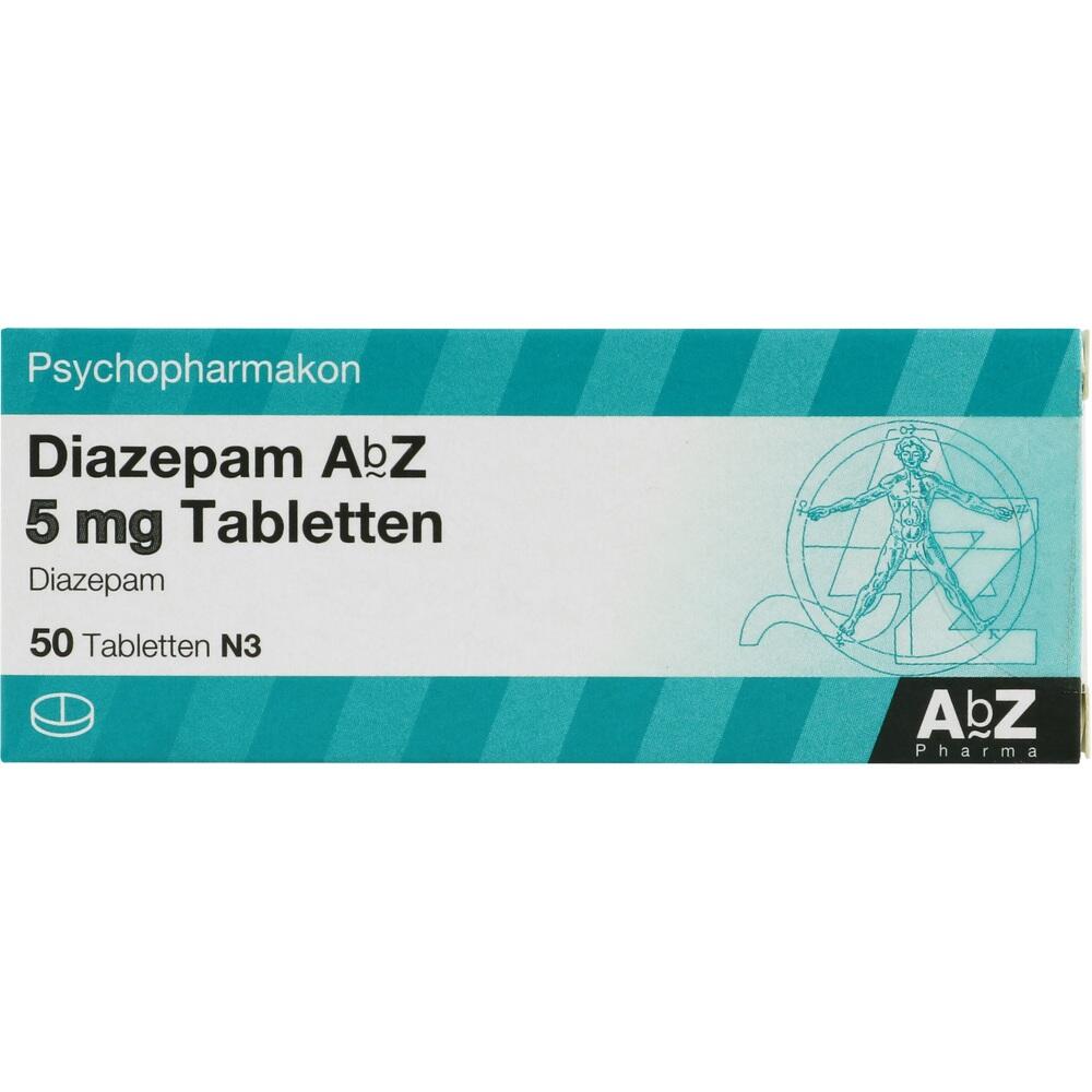 Diazepam AbZ 5 mg 50 St Tabletten