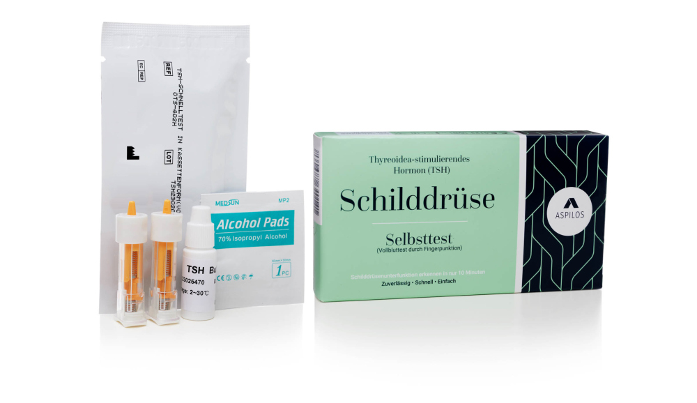 ASPILOS TSH Schilddrüse Selbsttest 1 St Test