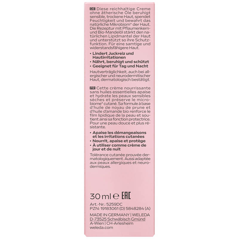 WELEDA Sensitiv Feuchtigkeitscreme Mandel 30 ml Creme