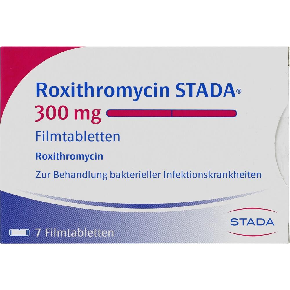 Roxithromycin STADA 300mg 7 St Filmtabletten