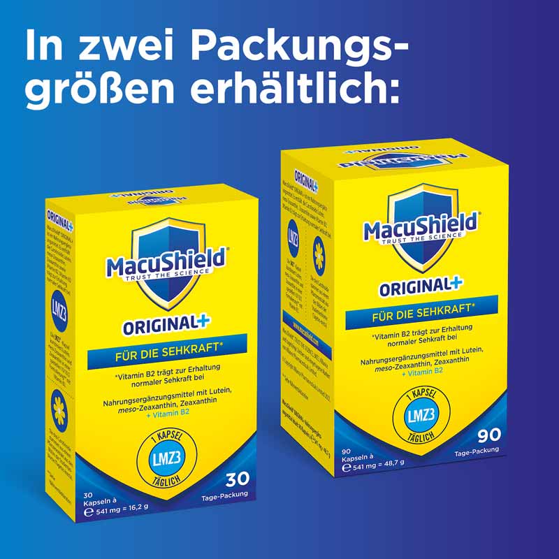 MacuShield ORIGINAL+ 90 Tage 90 St Weichkapseln