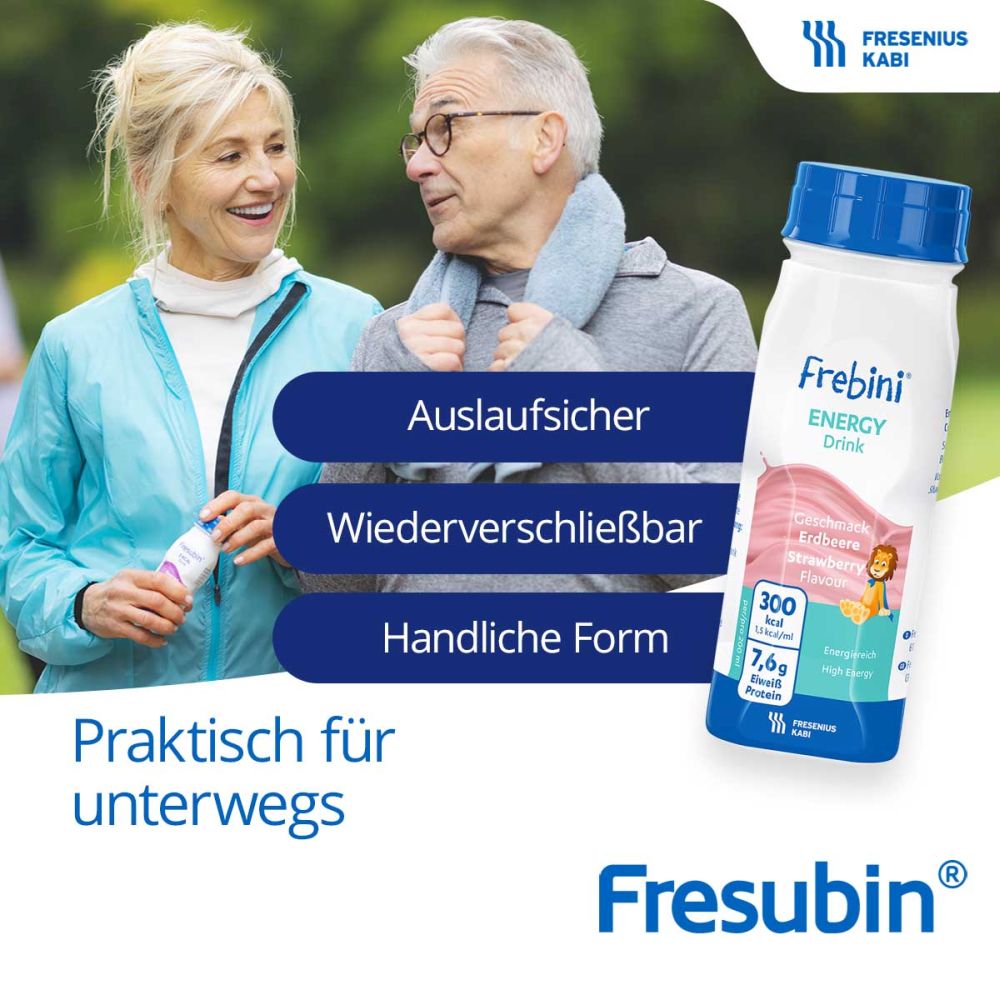 Frebini Energy Trinknahrung Banane 6X4X200 ml Flüssigkeit