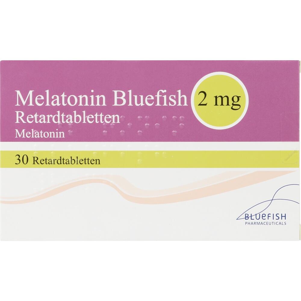 Melatonin Bluefish 2 mg Retardtabletten 30 St Retard-Tabletten