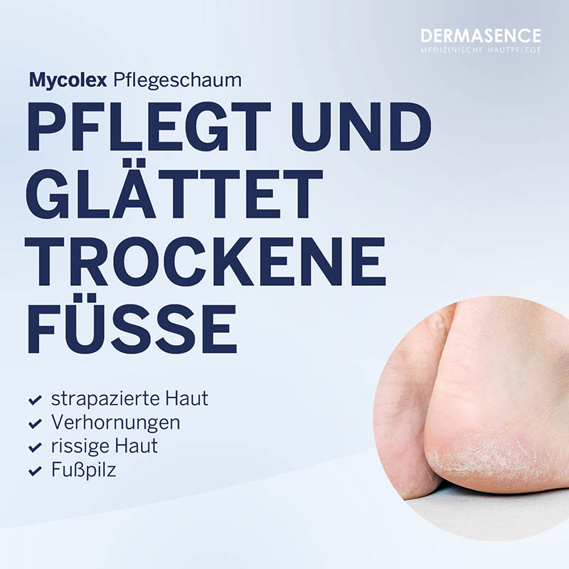 DERMASENCE Mycolex PFLEGESCHAUM 125 ml Schaum
