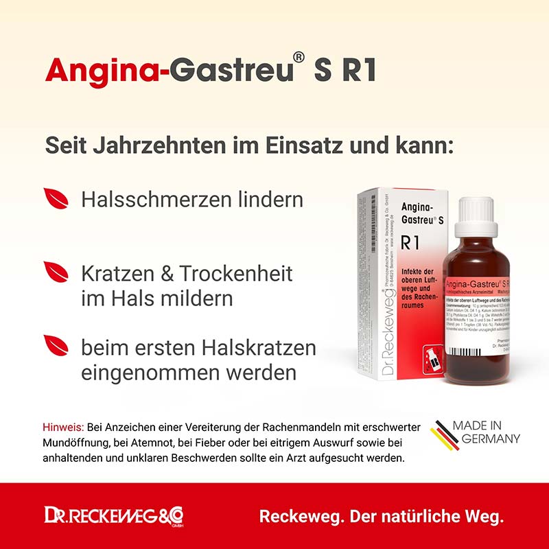 ANGINA Gastreu S R 1 Tropfen zum Einnehmen 22 ml Mischung