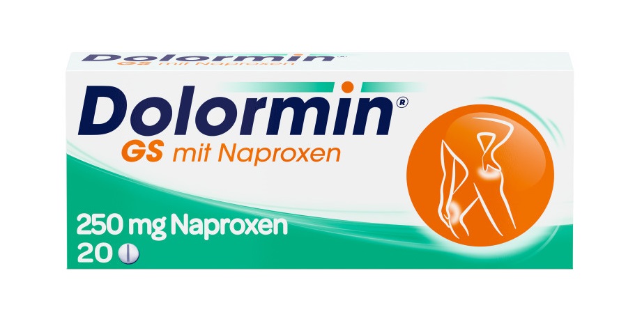 Dolormin GS mit Naproxen, Schmerztabletten bei Gelenkschmerzen,