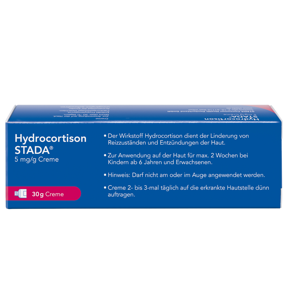 Hydrocortison STADA 5mg/g 30 g Creme