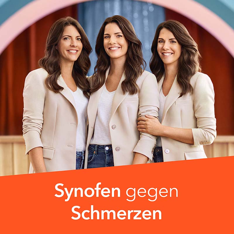 Synofen - mit Ibuprofen und Paracetamol 10 St Filmtabletten