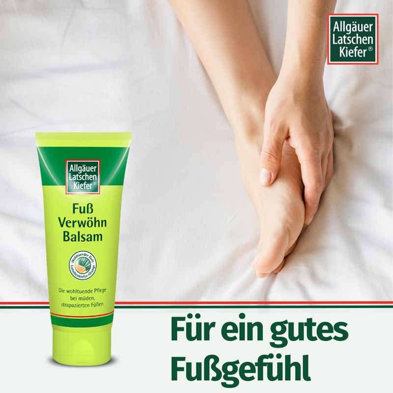 Allgäuer Latschen Kiefer Fuß Verwöhn Balsam  100 ml Balsam