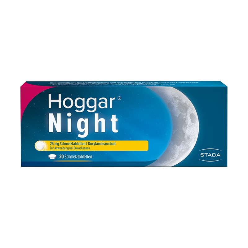Hoggar Night 25 mg  20 St Schmelztabletten