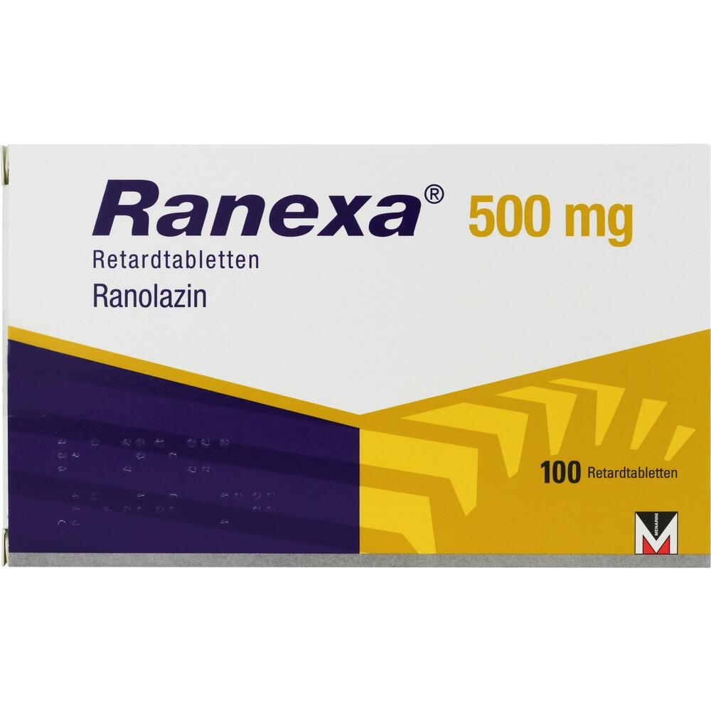 RANEXA 500 mg  100 St Retard-Tabletten
