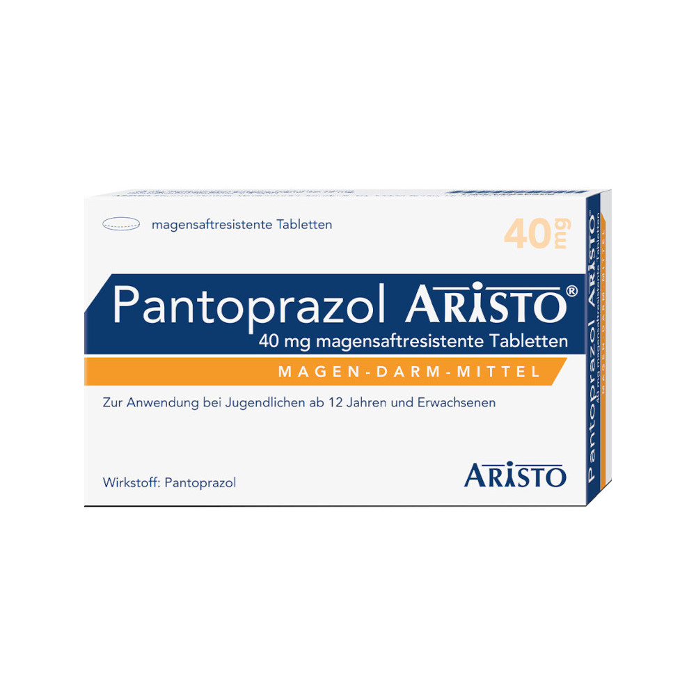 Pantoprazol ARiSTO 40mg 50 St Tabletten magensaftresistent