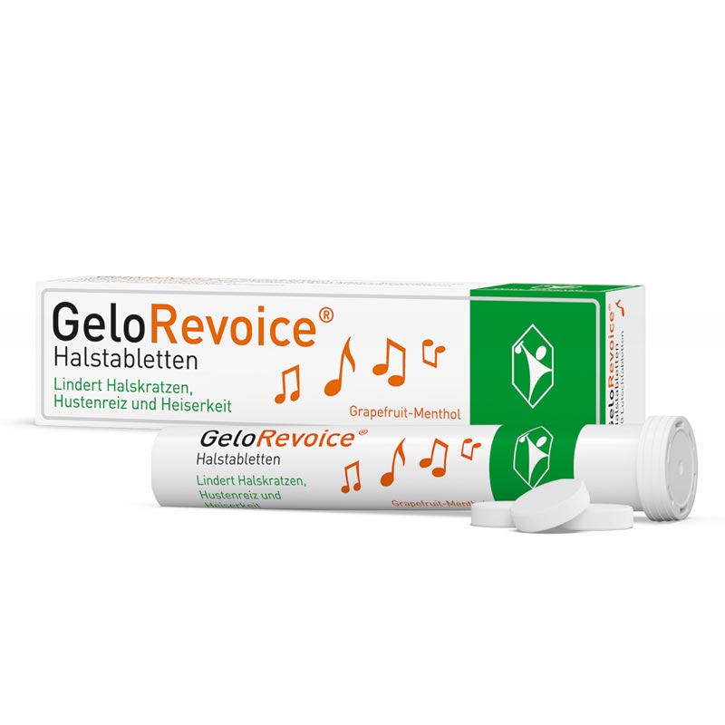 GeloRevoice Halstabletten Grapefruit-Menthol 20 St. 20 St Lutschtabletten