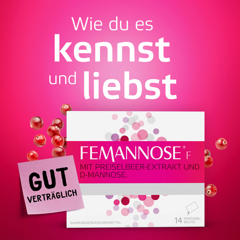 FEMANNOSE F MIT PREISELBEER-EXTRAKT UND D-MANNOSE 14 St Granulat