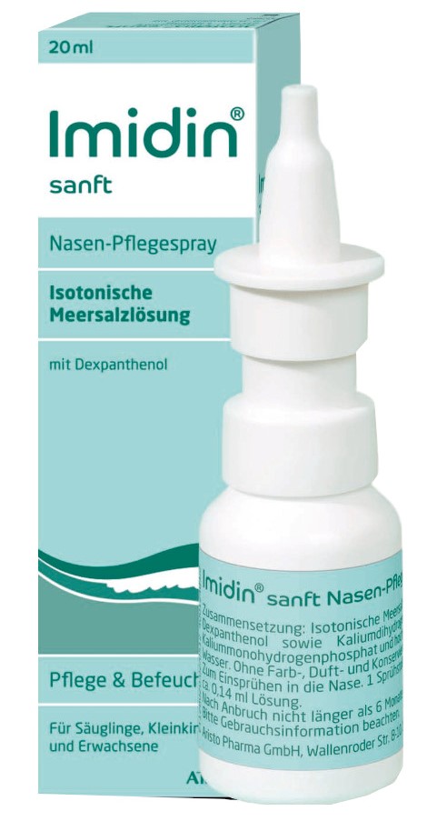 IMIDIN sanft Nasen Pflegespray 20 ml Nasenspray
