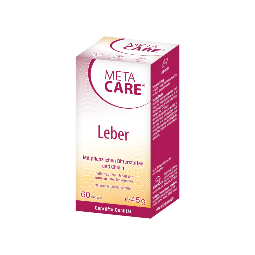 META CARE Leber Kapseln 60 St Kapseln