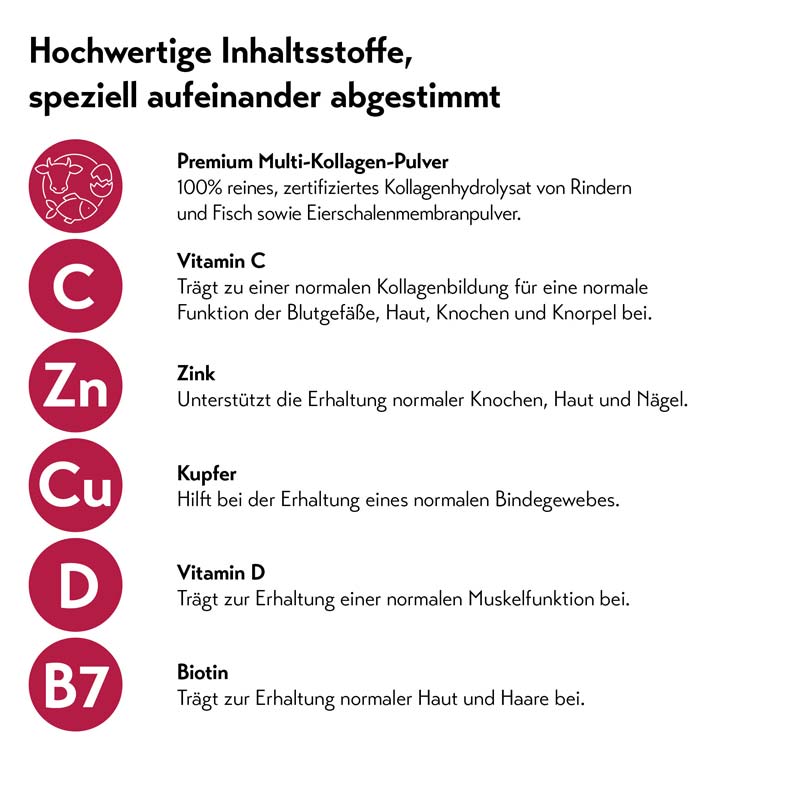 pureSGP KOLLAGEN PEPTIDE MULTI FORMULA  300 g Pulver