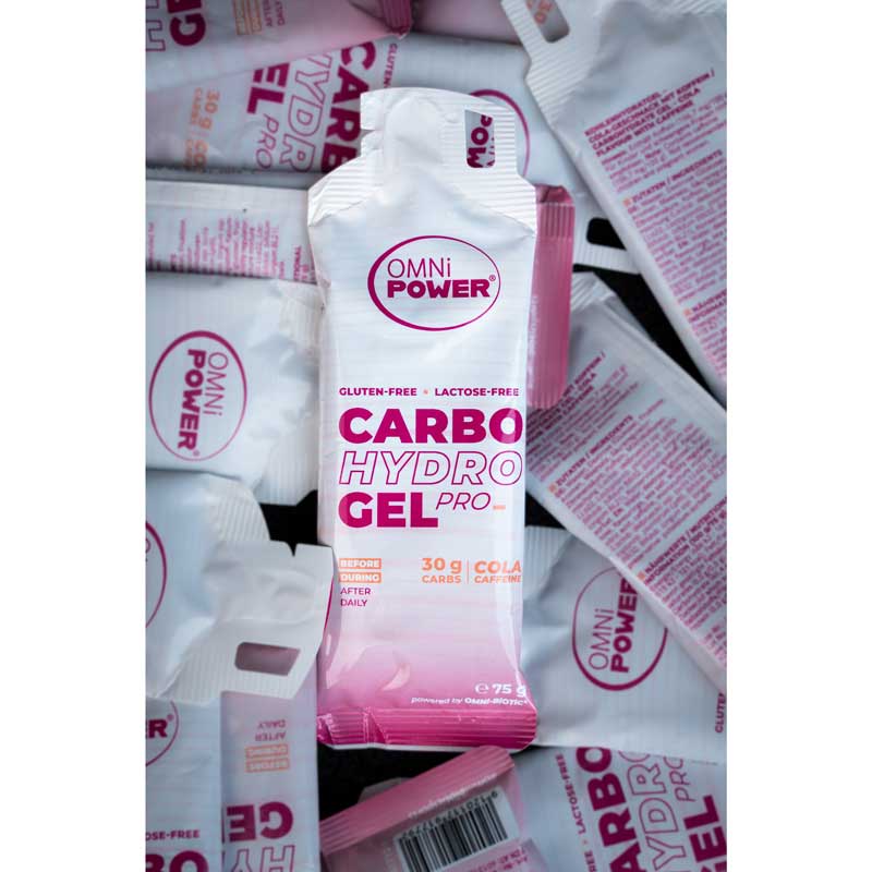 OMNi POWER CARBO HYDRO GEL PRO COLA + CAFFEINE 12X75 g Gel