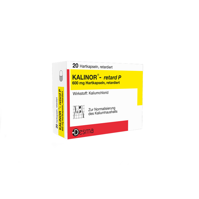 KALINOR retard P 600 mg Hartkapseln 20 St Hartkapseln