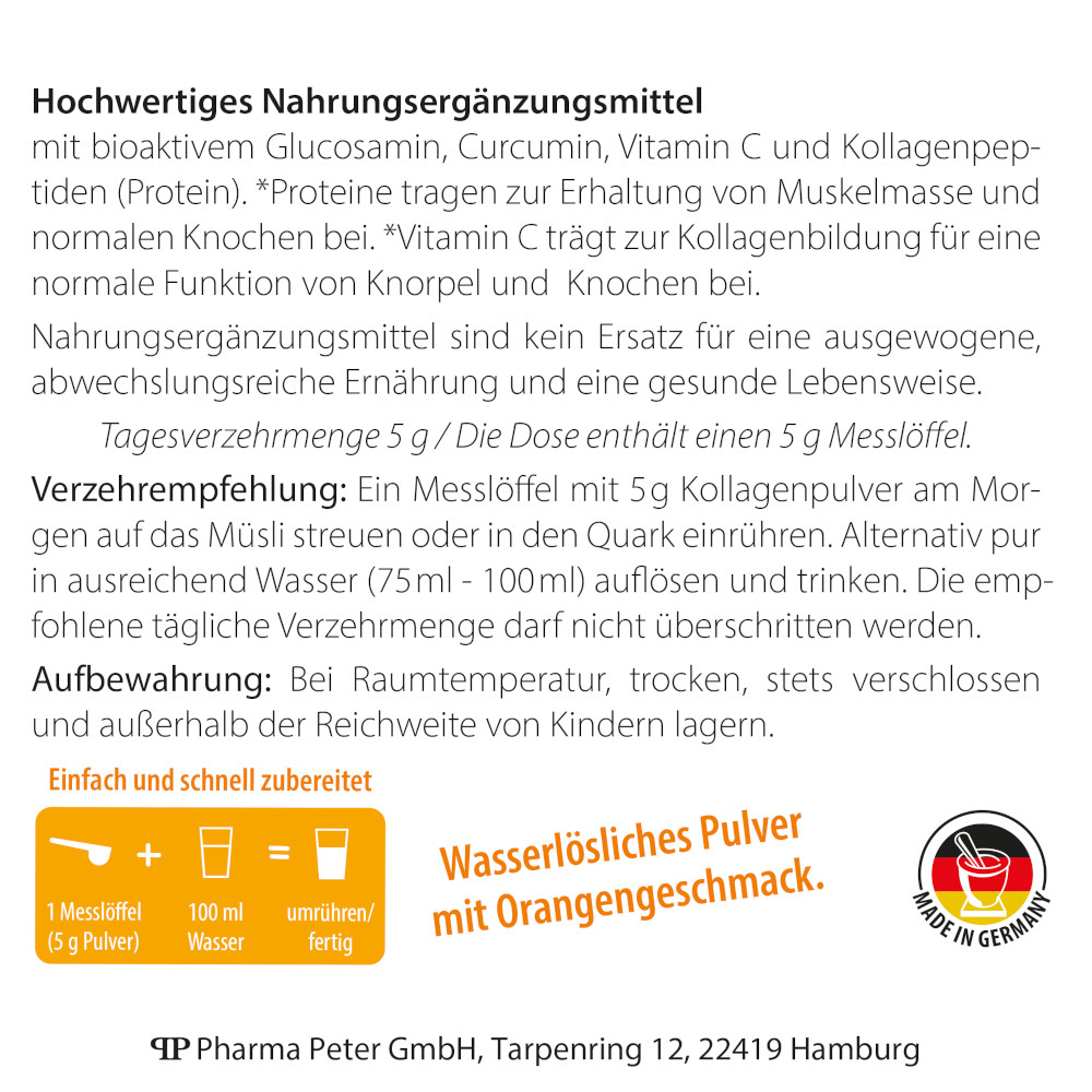 Arthrosamin Kollagen-Pulver COMPLEX 150 g Pulver