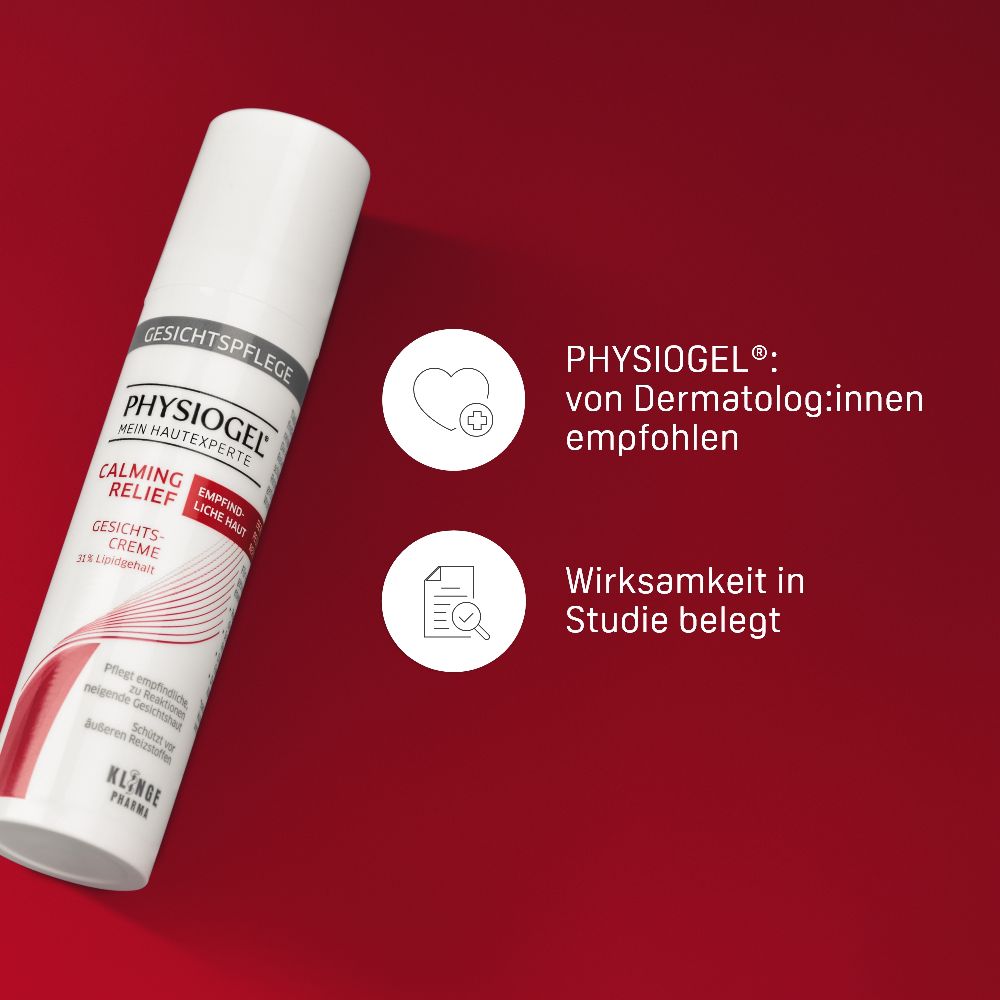 PHYSIOGEL Calming Relief Gesichtscreme empfindliche Haut  40 ml Creme