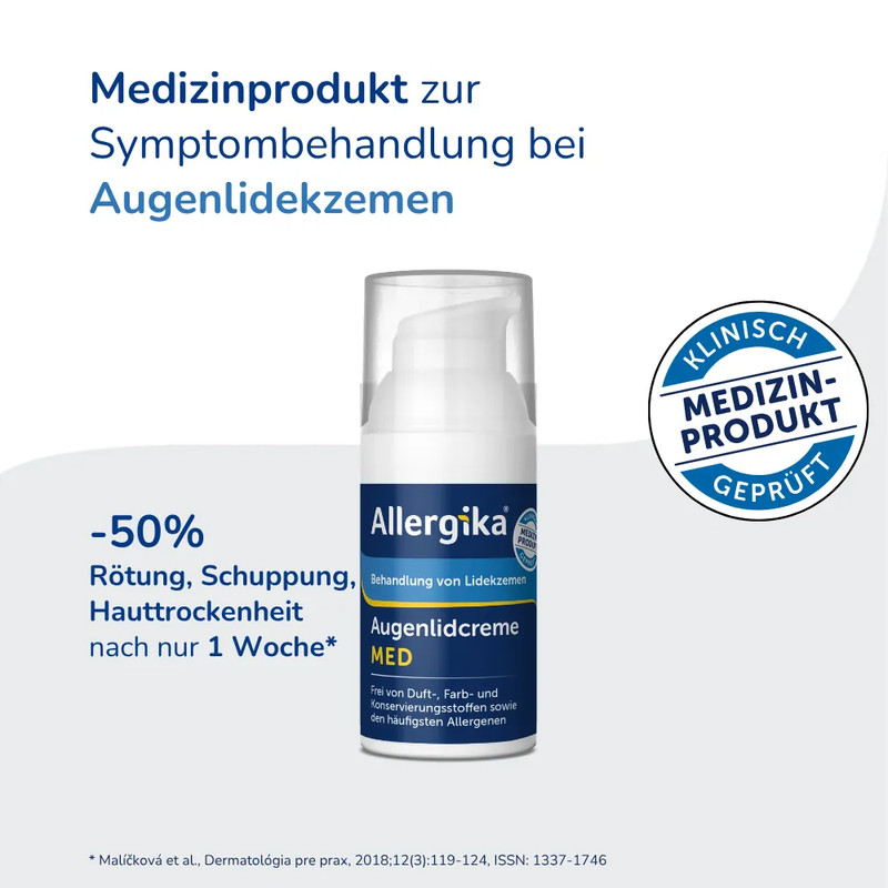Allergika Augenlidcreme MED 15 ml Creme