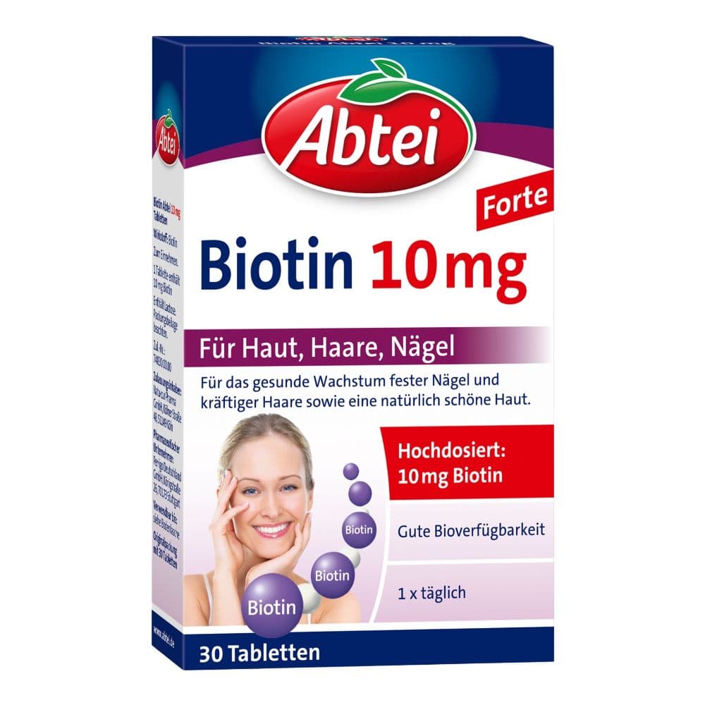 Abtei Biotin 10 mg 30 St Tabletten