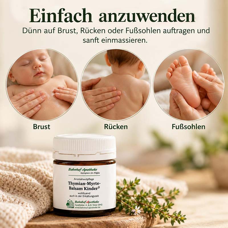 Thymian-Myrte-Balsam f. Kinder und Säuglinge 30 ml Balsam