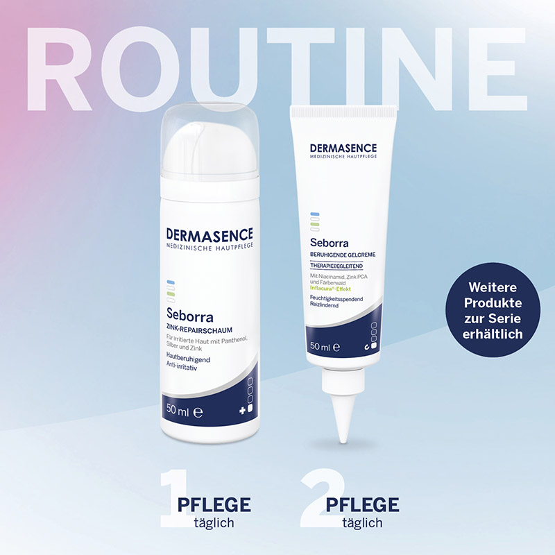 DERMASENCE Seborra ZINK-REPAIRSCHAUM 50 ml Schaum