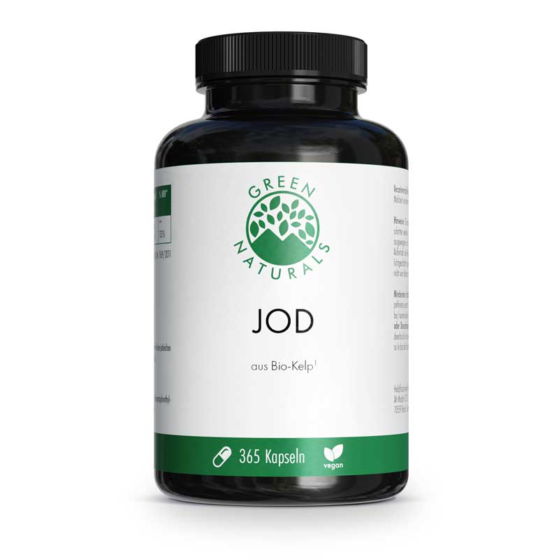 GREEN NATURALS JOD  365 St Kapseln