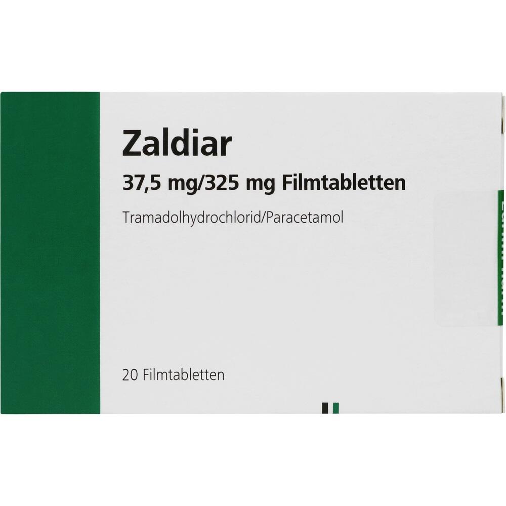 Zaldiar 37,5mg/325mg 20 St Filmtabletten