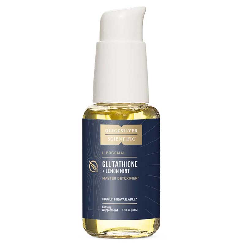 QUICKSILVER SCIENTIFIC LIPOSOMAL GLUTATHIONE + LEMON MINT 50 ml Flüssigkeit zum Einnehmen