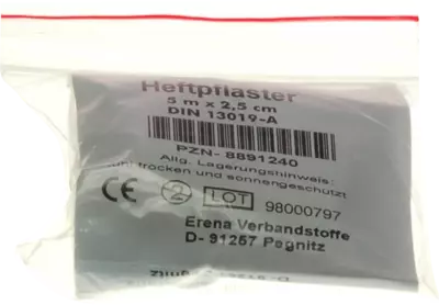 SENADA Heftpflaster 2,5 cmx5 m Spule 1 St