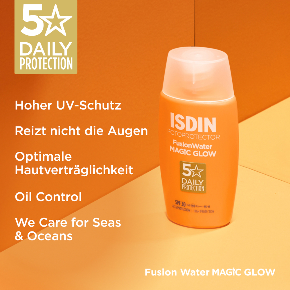 ISDIN FusionWater MAGIC GLOW SPF 30 50 ml Creme