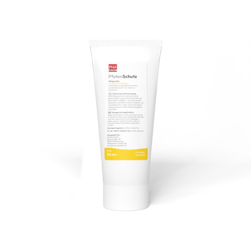 PHA PfotenSchutz Paste für Hunde und Katzen 125 g Paste