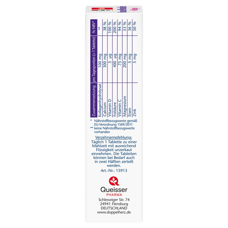 Doppelherz aktiv Frauen Mineralien + Kollagen 30 St Tabletten