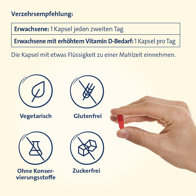VITAMIN D3 K2 HEVERT 4000IE 120 St Kapseln