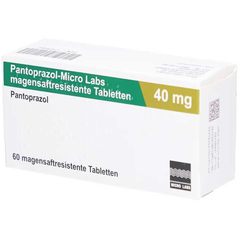 Pantoprazol-Micro Labs 40 mg 60 St Tabletten magensaftresistent