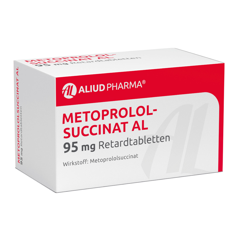 METOPROLOLSUCCINAT AL 95mg 100 St Retard-Tabletten