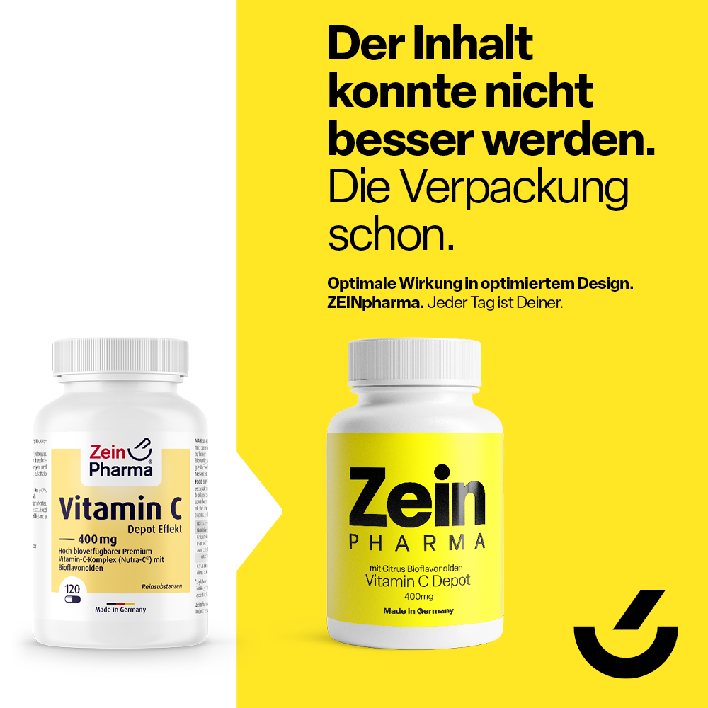 Zein PHARMA Vitamin C Depot 400 mg 120 St Kapseln