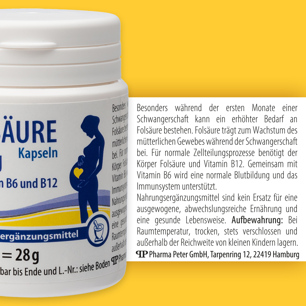 FOLSÄURE Kapseln 60 St Kapseln