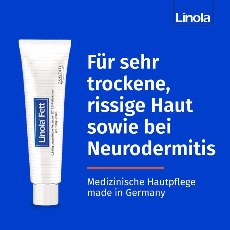 Linola Fett - bei Neurodermitis 150 g Creme