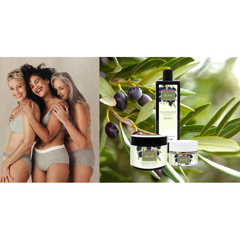 PLANTANA Pflegeduschbad Olive 500 ml Duschgel