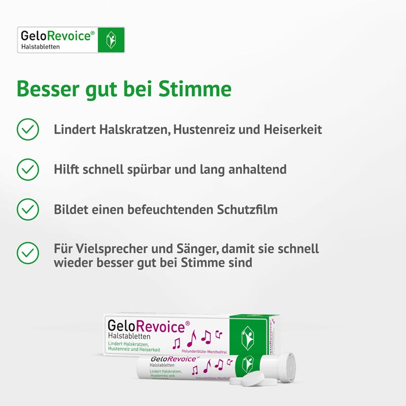 GeloRevoice Holunderblüte-Mentholfrei 3er Set 3X20 St Lutschtabletten