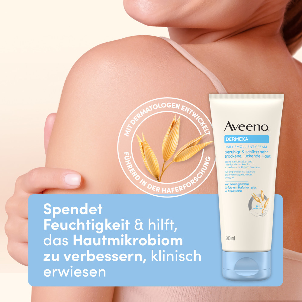 Aveeno Dermexa Emollientien Creme 200 ml Creme