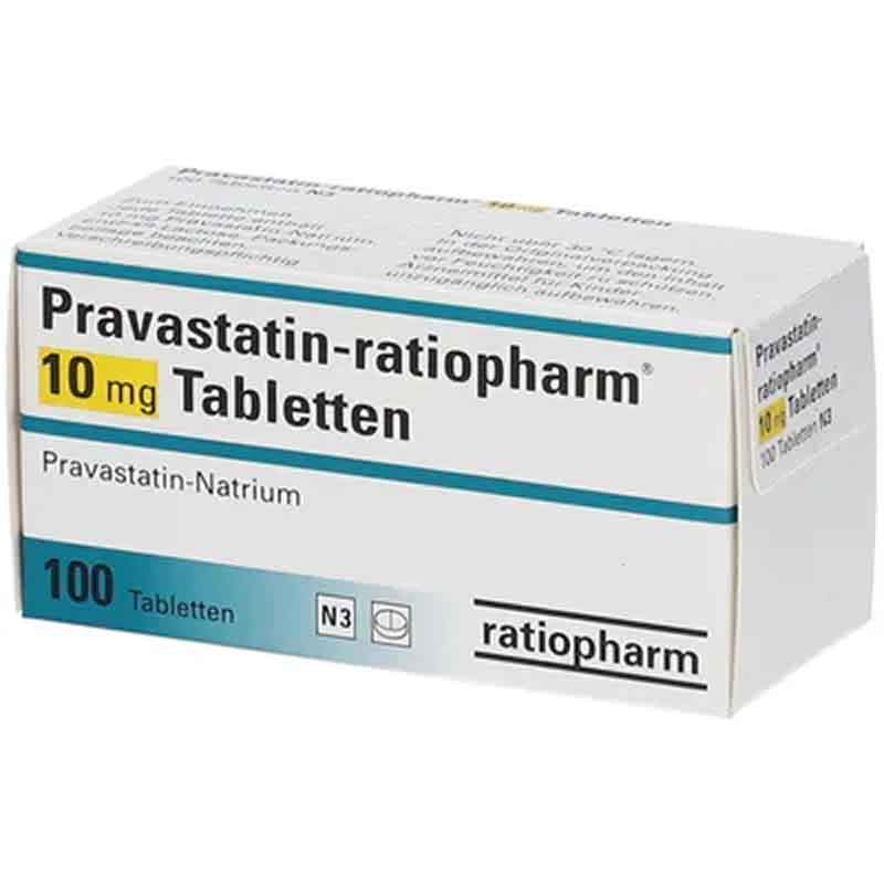 Pravastatin-ratiopharm 10mg 100 St Tabletten
