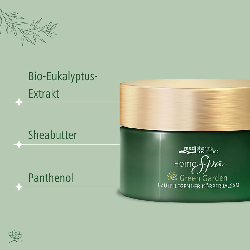 medipharma HomeSpa Green Garden Körperbalsam 250 ml Körperpflege