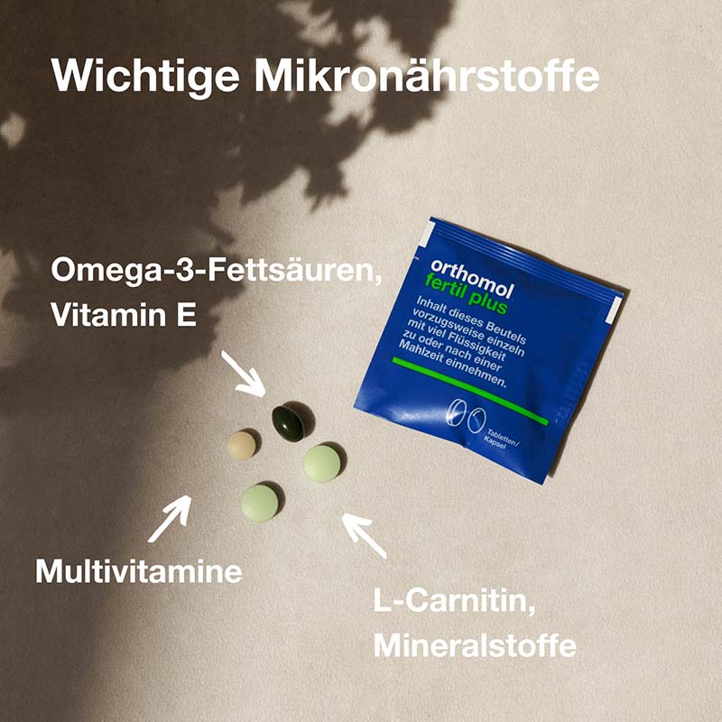 orthomol fertil plus 90er Tabletten/Kapseln – Mikronährstoffe